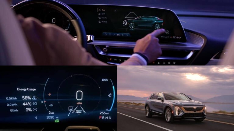 Do the Driving Modes in Cadillac LYRIQ Offer Different Ranges or Battery Usages